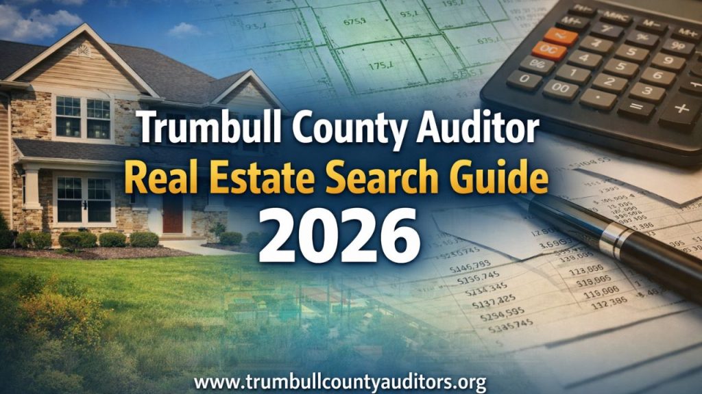 Trumbull County Auditor Real Estate Search Guide 2026