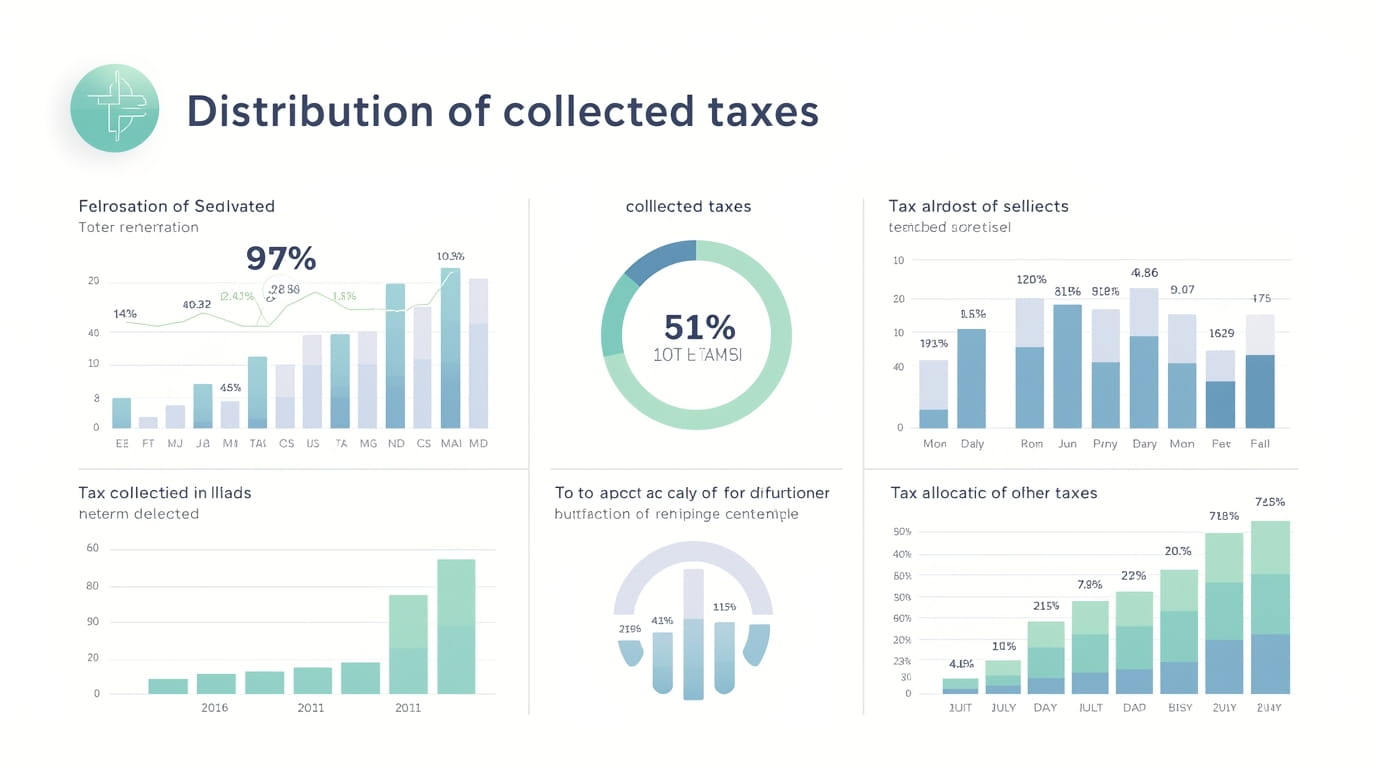 Trumbull County Ohio Auditor Distribution of Collected Taxes