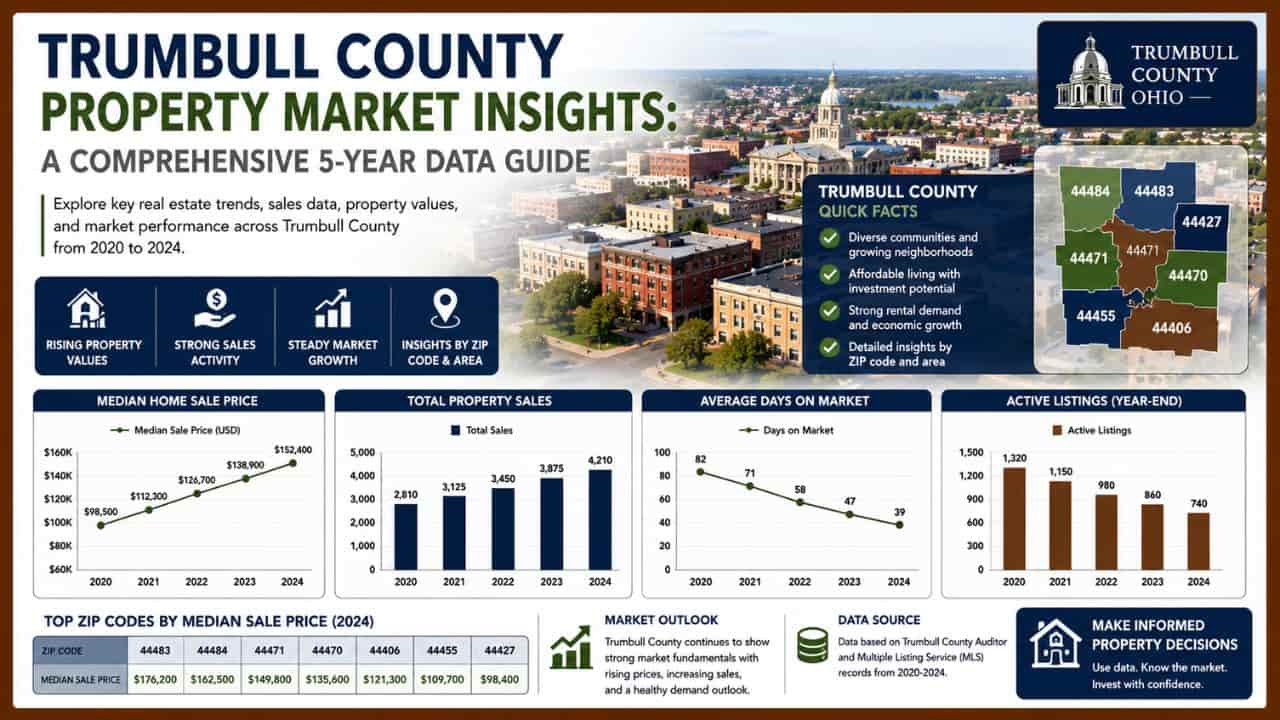 Trumbull County Property Market Insights: A Comprehensive 5-Year Data Guide