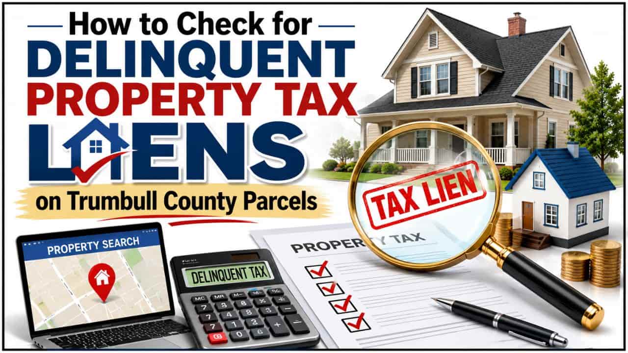 How to Check for Delinquent Property Tax Liens on Trumbull County Parcels