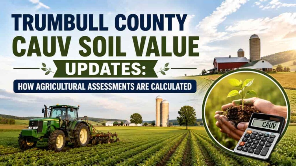 Trumbull County CAUV Soil Value Updates: How Agricultural Assessments Are Calculated