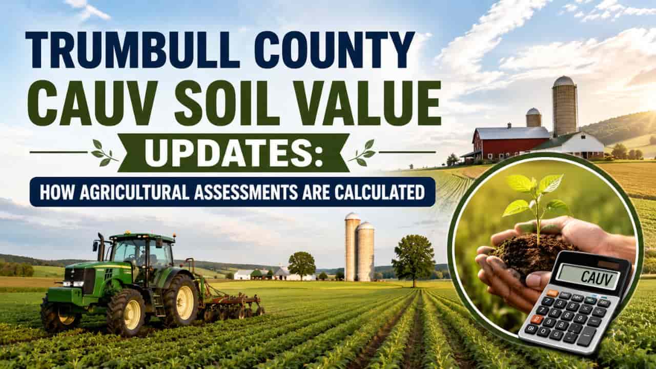 Trumbull County CAUV Soil Value Updates: How Agricultural Assessments Are Calculated