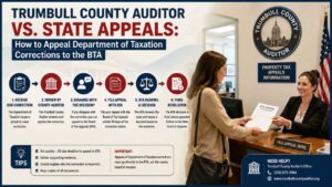 Trumbull County Auditor vs. State Appeals: How to Appeal Department of Taxation Corrections to the BTA